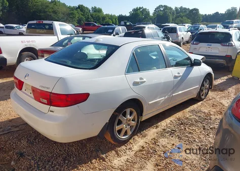 2005 Honda Accord 3.0 Ex из США, поврежденный, VIN 1HGCM66545A022156